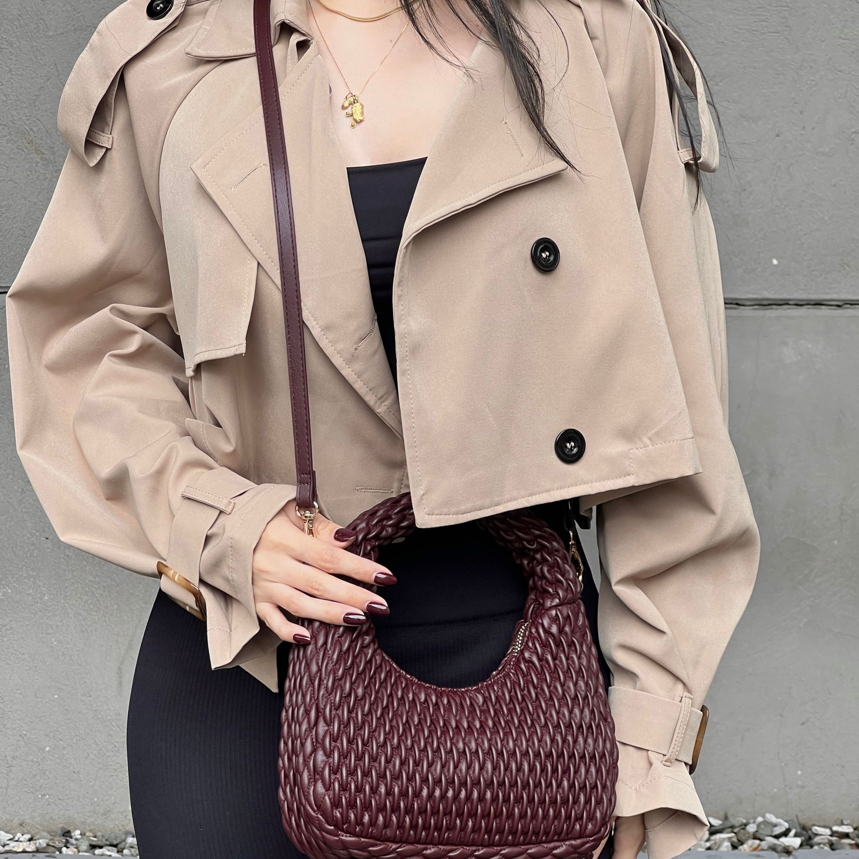 Gabardina corta