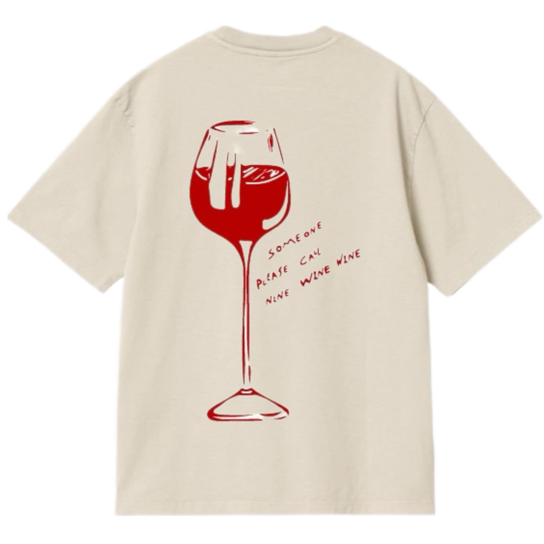 Oversized burda wine